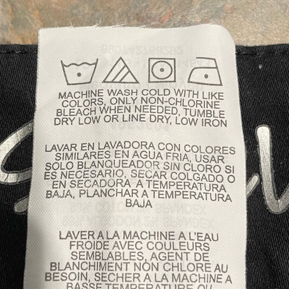 Lee Style Up, Black pull-on pants, straight legs, medium rise, sz 14 med - Picture 4 of 4